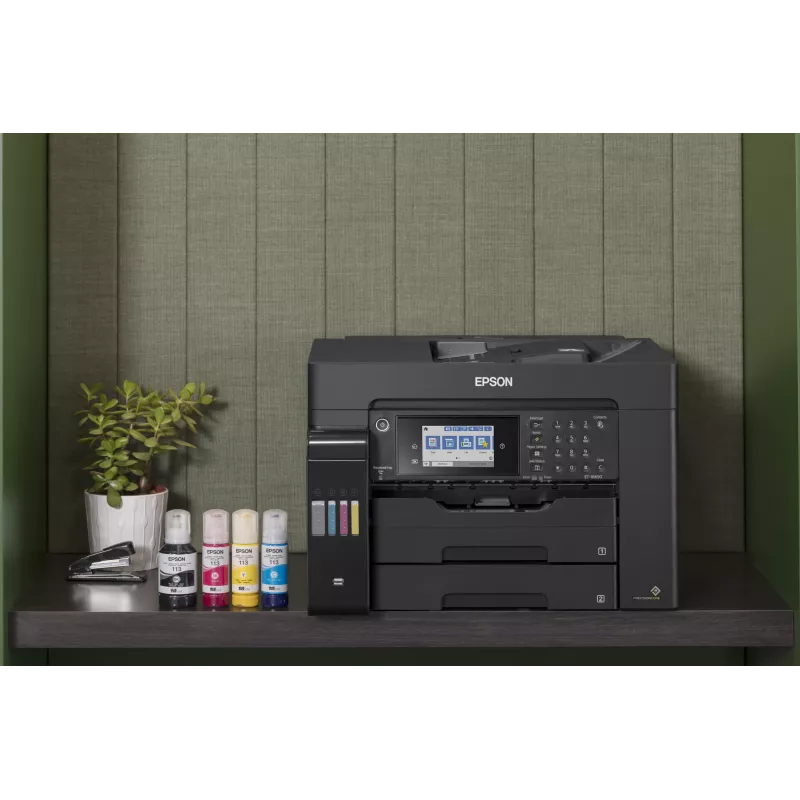 Drukarka wielofunkcyjna Epson EcoTank L15150 — kolorowy atramentowy, A3+ (4800x2400 DPI), Wi‑Fi, Ethernet