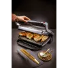 Grill kontaktowy Tefal GC724D, blatowy ruszt, metaliczny/czarny, 440×340×172 mm, 7 kg