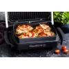 Grill kontaktowy Tefal GC724D, blatowy ruszt, metaliczny/czarny, 440×340×172 mm, 7 kg