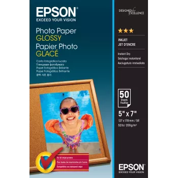 Papier fotograficzny błyszczący Epson C13S042545 13x18cm 50 arkuszy
