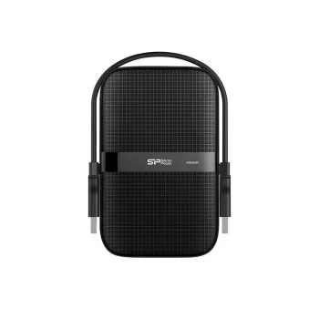 Zewnętrzny dysk twardy 2,5 cala Silicon Power Armor A60 1 TB USB 3.2 Gen 1 (USB-A) czarny, odporny na wstrząsy