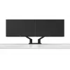 DELL Podwójny uchwyt do monitora – MDA20, 10 kg, 48,3 cm (19 cali), 68,6 cm (27 cali), Regulacja wysokości, Czarny