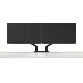 DELL Podwójny uchwyt do monitora – MDA20, 10 kg, 48,3 cm (19 cali), 68,6 cm (27 cali), Regulacja wysokości, Czarny