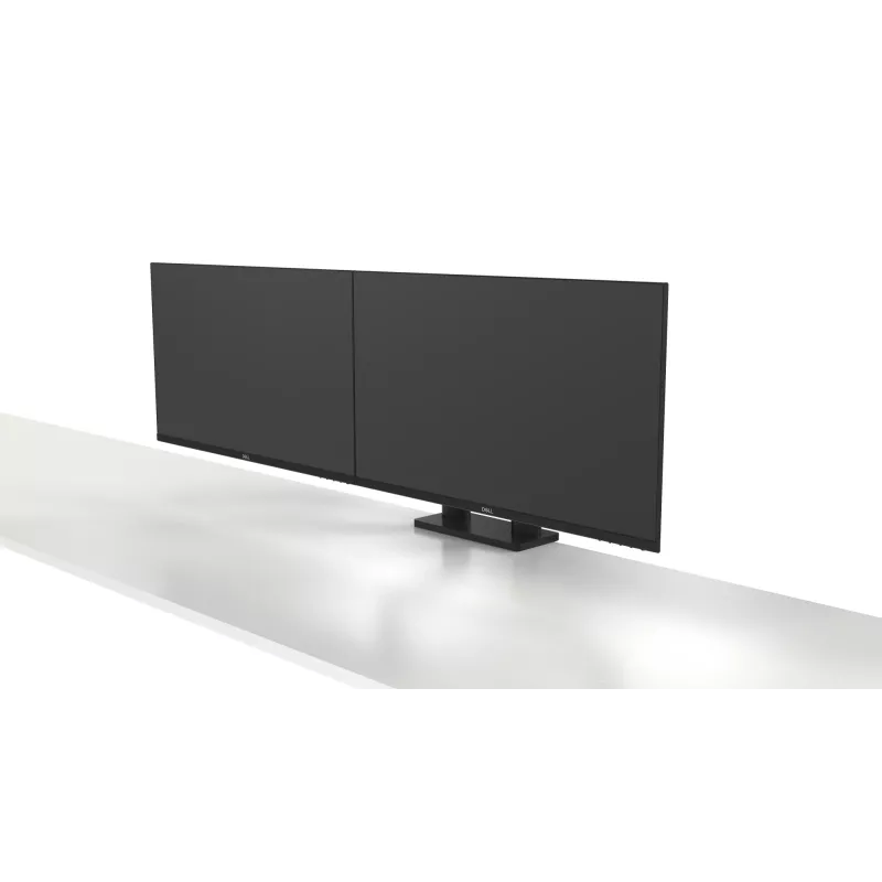 DELL Podwójny uchwyt do monitora – MDA20, 10 kg, 48,3 cm (19 cali), 68,6 cm (27 cali), Regulacja wysokości, Czarny