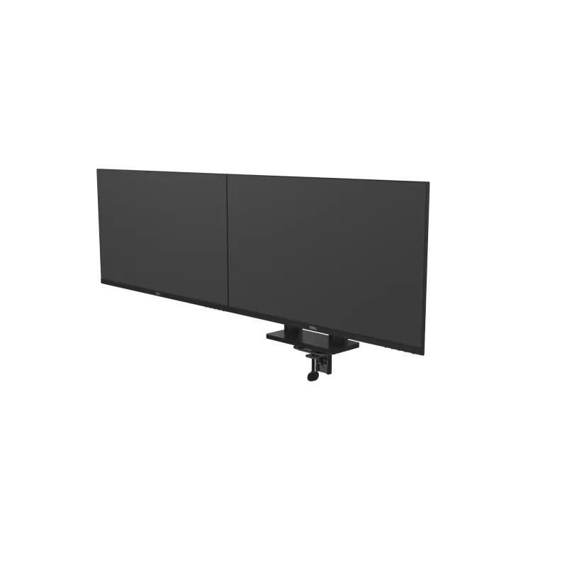 DELL Podwójny uchwyt do monitora – MDA20, 10 kg, 48,3 cm (19 cali), 68,6 cm (27 cali), Regulacja wysokości, Czarny