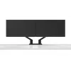 DELL Podwójny uchwyt do monitora – MDA20, 10 kg, 48,3 cm (19 cali), 68,6 cm (27 cali), Regulacja wysokości, Czarny