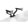 DELL Podwójny uchwyt do monitora – MDA20, 10 kg, 48,3 cm (19 cali), 68,6 cm (27 cali), Regulacja wysokości, Czarny