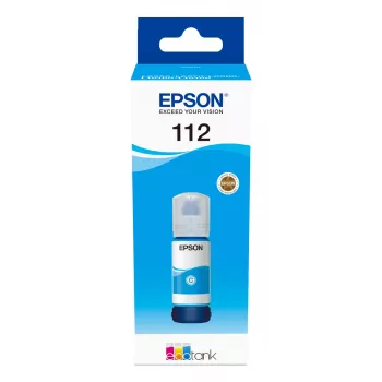 Butelka z tuszem Epson 112 EcoTank Pigment cyjan
