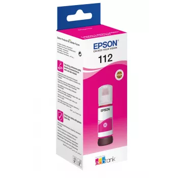 Butelka z tuszem Epson 112 EcoTank Pigment magenta