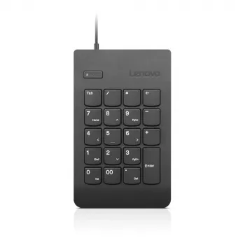 Klawiatura numeryczna Lenovo KBD_BO Num Keypad 1 uniwersalna USB czarna