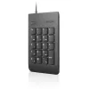 Klawiatura numeryczna Lenovo KBD_BO Num Keypad 1 uniwersalna USB czarna