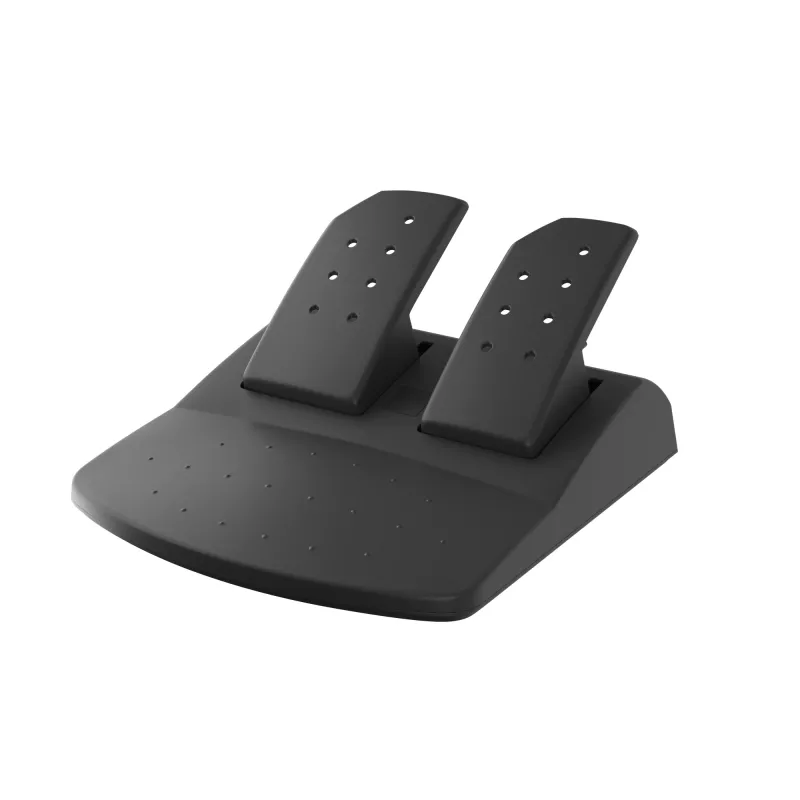 GENESIS Seaborg 350 Czarny, niebieski USB Kierownica + Pedały Nintendo Switch, PC, PlayStation 4, Playstation 3, Xbox 360, Xbox One, Xbox Series S, Xbox Series X