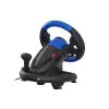 GENESIS Seaborg 350 Czarny, niebieski USB Kierownica + Pedały Nintendo Switch, PC, PlayStation 4, Playstation 3, Xbox 360, Xbox One, Xbox Series S, Xbox Series X