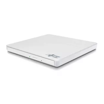 HITACHI-LG DATA STORAGE smukła przenośna nagrywarka DVD - Gp60nw60 - USB 2.0 - biała