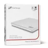 HITACHI-LG DATA STORAGE smukła przenośna nagrywarka DVD - Gp60nw60 - USB 2.0 - biała