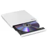HITACHI-LG DATA STORAGE smukła przenośna nagrywarka DVD - Gp60nw60 - USB 2.0 - biała