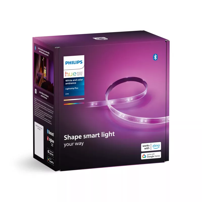 Philips Hue biały and colour ambience Lightstrip Plus baza V4 2 metry