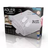 Podgrzewacz do łóżka Adler AD 7426, polar, 160×150 mm, 60 W, 4 poziomy grzania, 1-osobowy, odłączany kabel