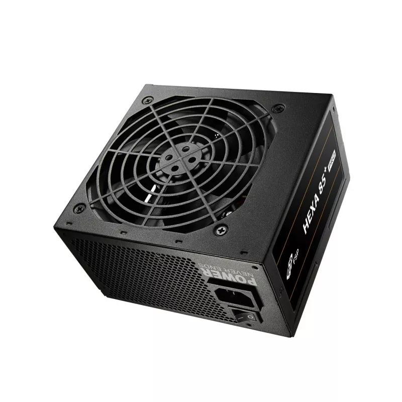 Zasilacz FSP HEXA 85+ PRO 550W ATX ATX2.5 Czarny, 550 W, 100 - 240 V, 50 - 60 Hz, 7.5 - 3 A, aktywny, 100 W