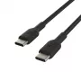 Kabel BELKIN USB-C na USB-C pleciony 1 m czarny