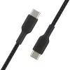 Kabel BELKIN USB-C na USB-C pleciony 1 m czarny