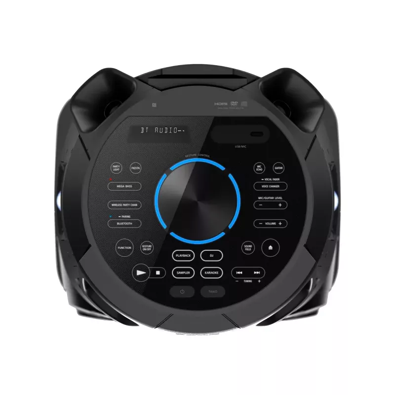 Sony MHC-V73D Głośnik imprezowy Bluetooth® o dużej mocy z dookólnym dźwiękiem i oświetleniem
