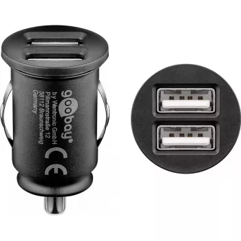 Ładowarka samochodowa Goobay Dual-USB 15,5 W