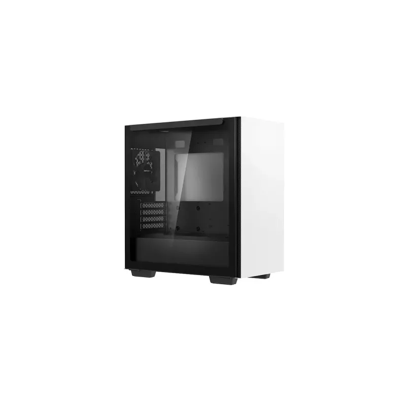 Obudowa PC DeepCool MACUBE 110 WH Midi Tower — Biała, szkło hartowane, microATX, do 320 mm GPU, 165 mm cooler CPU, wnęki 2x3,5 cala + 2x2,5 cala
