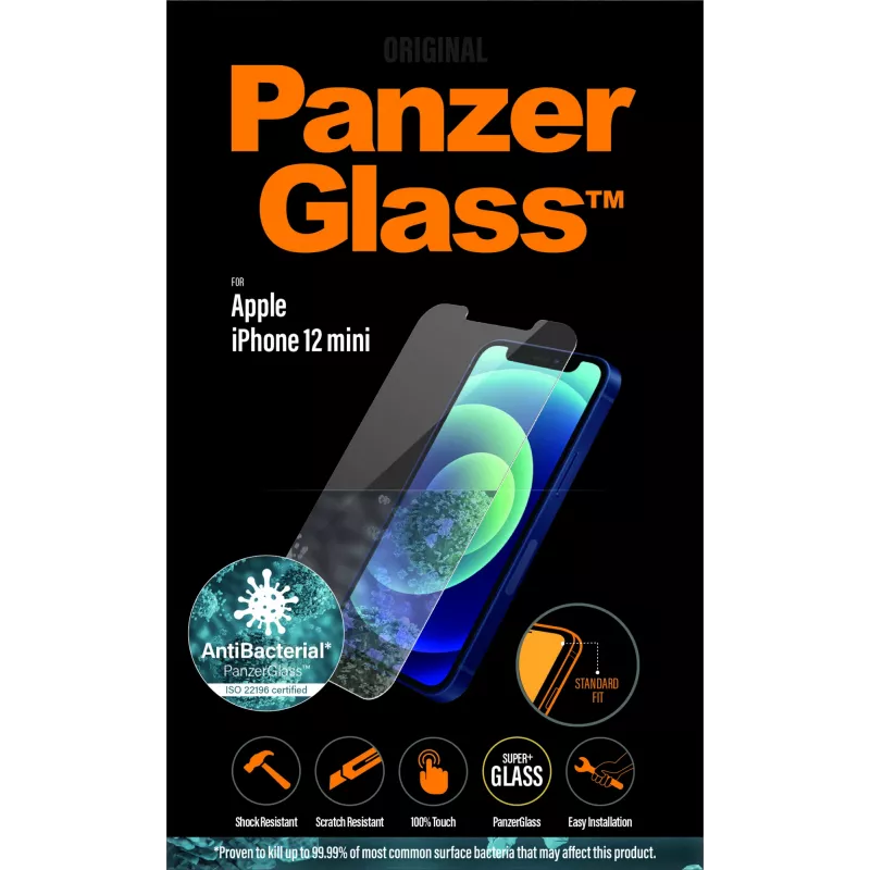 Szkło ochronne PanzerGlass Apple iPhone 12 Mini Standard Fit