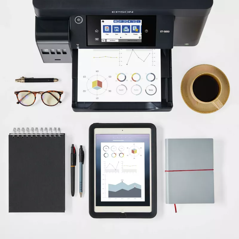 Urządzenie wielofunkcyjne Epson EcoTank L6550, atramentowy kolorowy druk, 4800x2400 DPI, A4, Wi‑Fi, Ethernet
