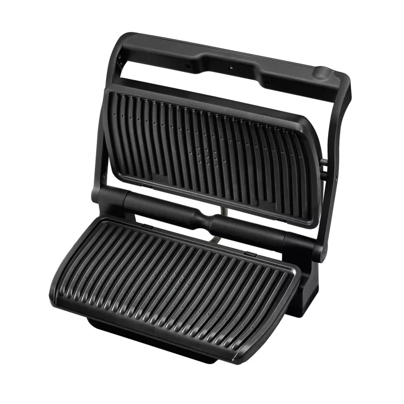 Grill kontaktowy Tefal GC7228 — grill kontaktowy, powierzchnia grillowania 800 cm², regulowany termostat, stal nierdzewna w kolorze czarnym