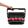 Grill kontaktowy Tefal GC7228 — grill kontaktowy, powierzchnia grillowania 800 cm², regulowany termostat, stal nierdzewna w kolorze czarnym
