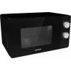 Kuchenka mikrofalowa solo Gorenje MO20E1B — 20 L, 800 W, 5 poziomów mocy, talerz obrotowy 270 mm, czarna