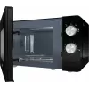 Kuchenka mikrofalowa solo Gorenje MO20E1B — 20 L, 800 W, 5 poziomów mocy, talerz obrotowy 270 mm, czarna