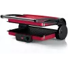 Grill kontaktowy Bosch TCG4104 — 2000 W, prostokątny, regulowany termostat, powierzchnia grzewcza 328×238 mm, czerwony
