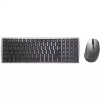 Bezprzewodowa klawiatura i mysz Dell KM7120W Bluetooth Titan Gray kompaktowa klawiatura ergonomiczna mysz