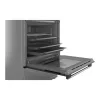 Kuchenka wolnostojąca Bosch Serie 4 HKR39A250U, płyta ceramiczna 4 strefy, piekarnik 66 L, stal nierdzewna, 600 mm