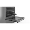 Kuchenka wolnostojąca Bosch Serie 4 HKR39A250U, płyta ceramiczna 4 strefy, piekarnik 66 L, stal nierdzewna, 600 mm