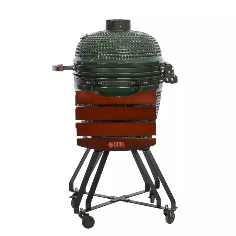 Grill węglowy kamado TUNABONE TunaBone Classic 21 cali Rozmiar M Zielony