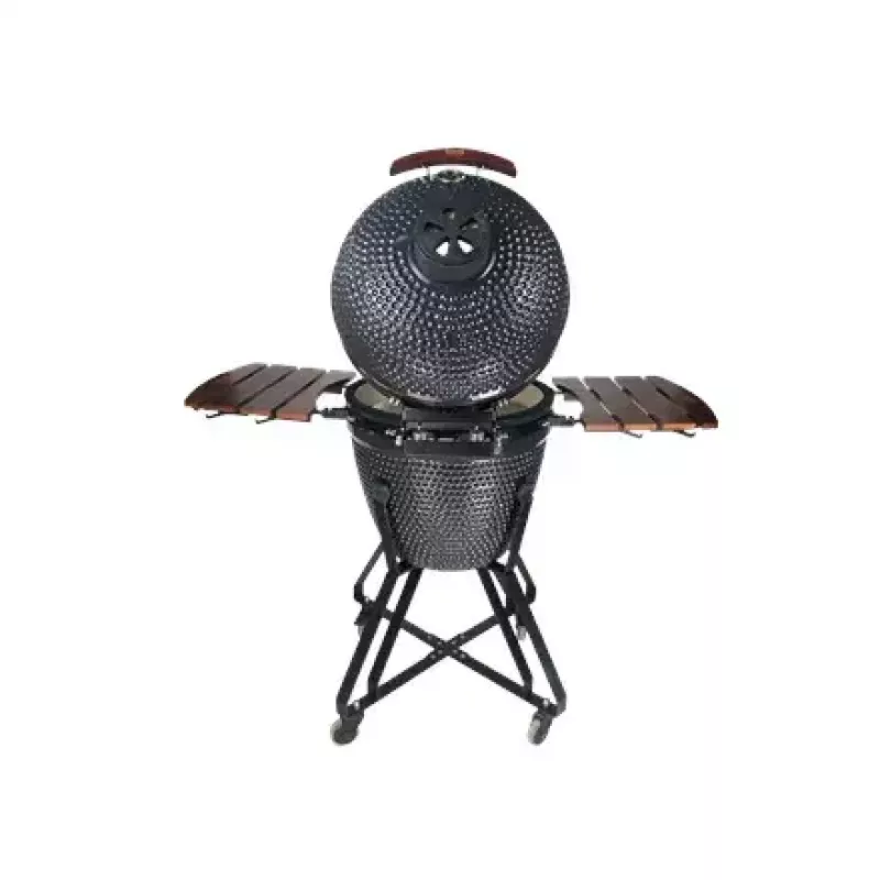 Grill węglowy kamado TUNABONE TunaBone classic 21 cali (rozmiar M) ciemnoszary — komora gotowania 21 cali
