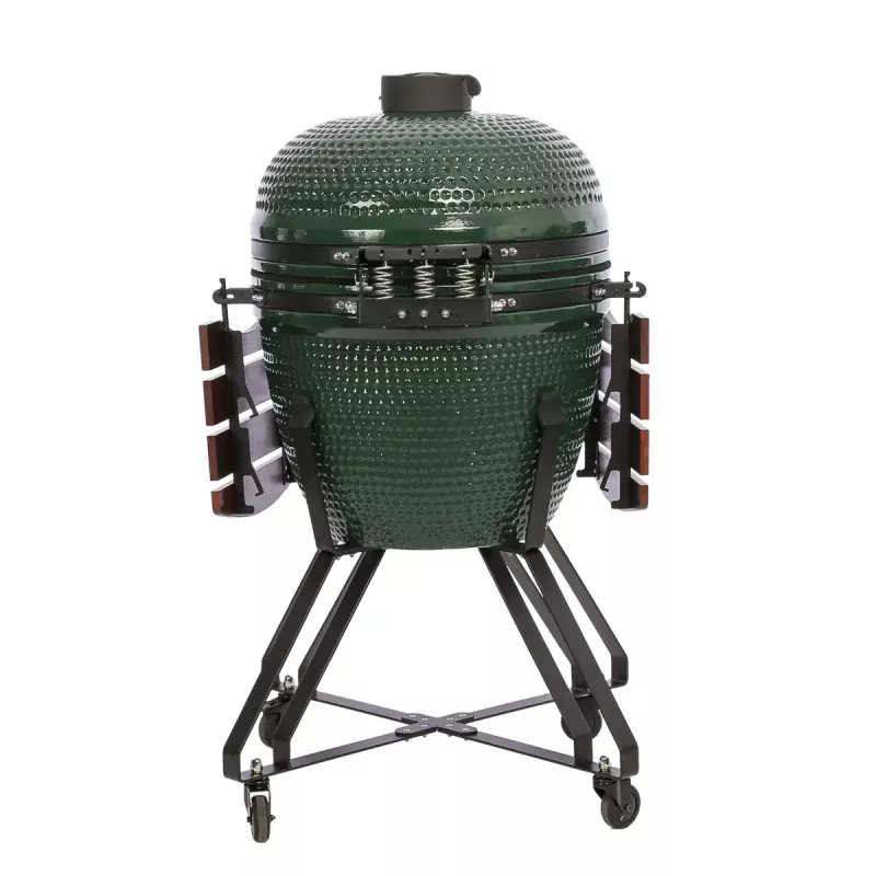 Ceramiczny grill Kamado TUNABONE Classic 23 cale (rozmiar L) zielony