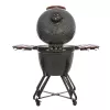 Grill kamado TUNABONE TunaBone Classic 23 cale (rozmiar L) ceramiczny grill węglowy, 23 cale średnicy gotowania, ciemnoszary