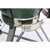 Ceramiczny grill kamado TARGUS TBG24GREEN-02 — 24-calowy zielony piec węglowy