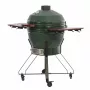 Ceramiczny grill kamado TARGUS TBG24GREEN-02 — 24-calowy zielony piec węglowy