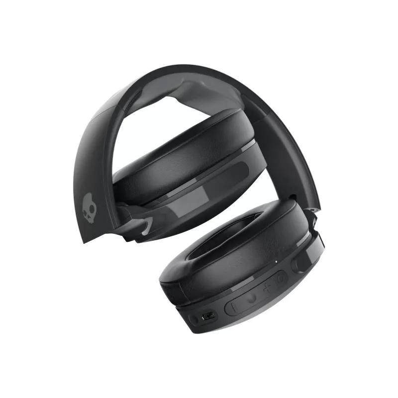 Słuchawki Skullcandy Hesh ANC — nauszne, przewodowe i bezprzewodowe, Bluetooth 5.0, ANC, USB-C, 22 h odtwarzania, 3,5 mm, czarne