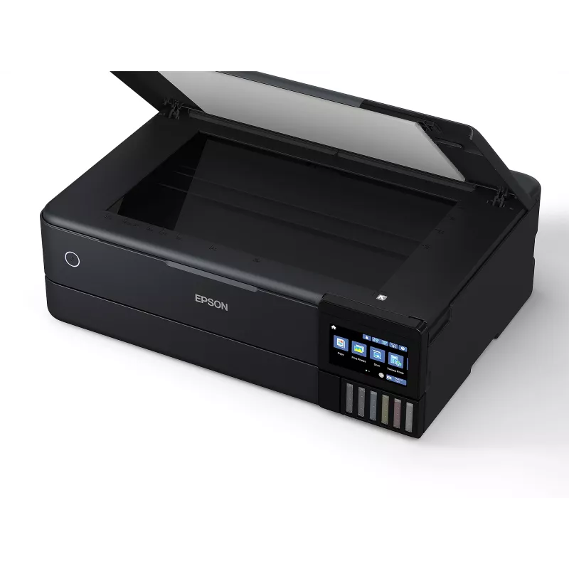 Wielofunkcyjna drukarka atramentowa Epson EcoTank L8180 — A3+, Kolor, 5760x1440 DPI, 32 str./min, Dupleks, Wi‑Fi, Ethernet
