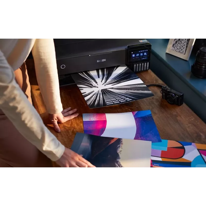Wielofunkcyjna drukarka atramentowa Epson EcoTank L8180 — A3+, Kolor, 5760x1440 DPI, 32 str./min, Dupleks, Wi‑Fi, Ethernet