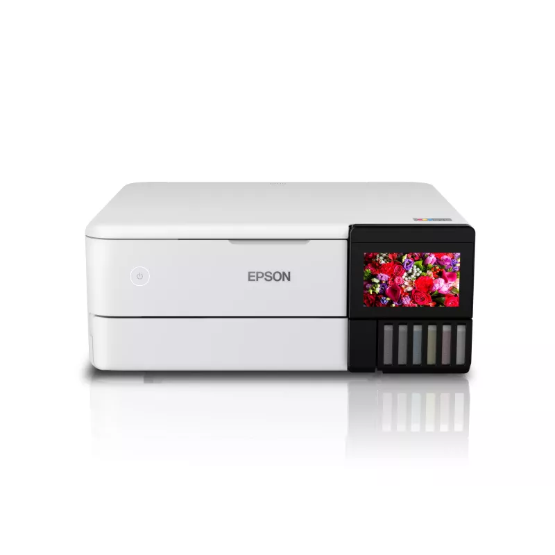 Wielofunkcyjna drukarka atramentowa Epson EcoTank L8160 — Druk kolorowy, 5760x1440 DPI, 32 str./min, A4, Wi‑Fi, Duplex