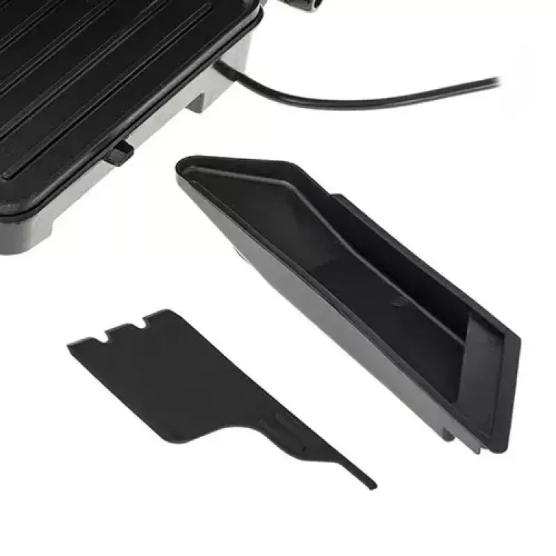 Grill kontaktowy Adler AD 3051 — stal nierdzewna, 2200–2800 W, powierzchnia grilla 1392 cm², regulowana temperatura, płyty nieprzywierające