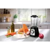 Blender stołowy Tefal BlendForce II BL4388 — 800 W, szklany dzbanek 1,25 l, kruszenie lodu, czarny/szczotkowana stal